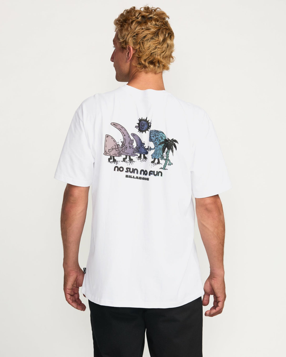 Sun Fun Regular Tee - White | Billabong