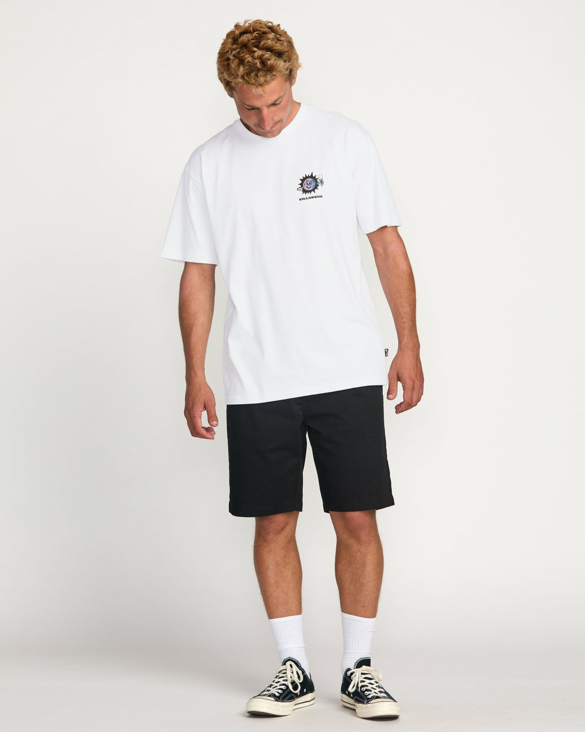 Sun Fun Regular Tee - White | Billabong