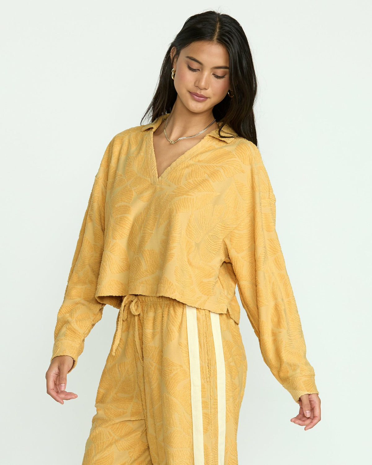 Sun Palm Terry Pullover Sweatshirt - Gold Coast | Billabong