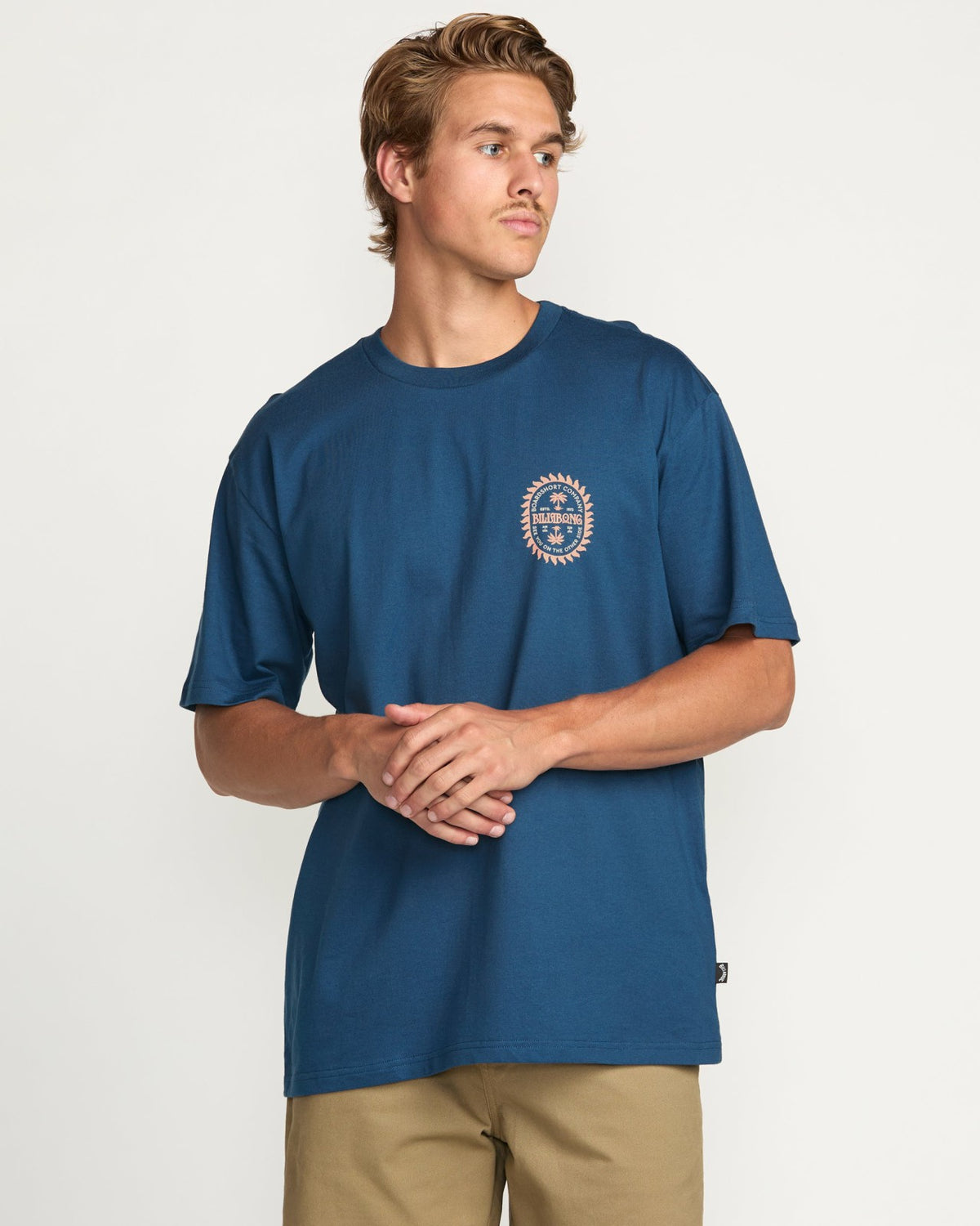 Sun Rays Regular Tee - Deep Blue | Billabong