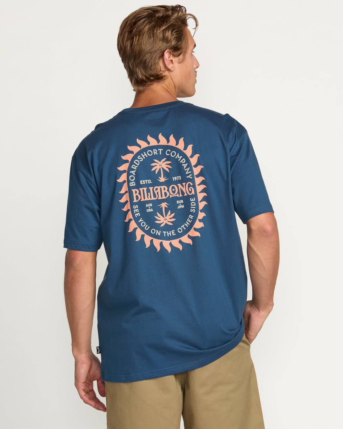Sun Rays Regular Tee - Deep Blue | Billabong