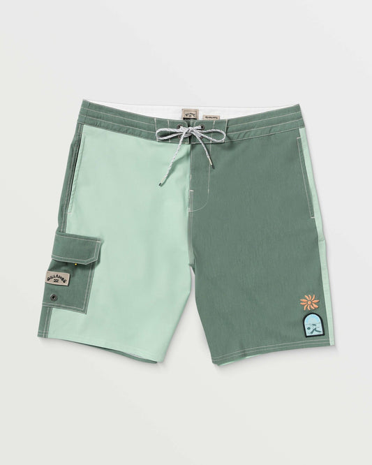 Sunshine Lo Tide 19" Boardshorts - Green Tea | Billabong