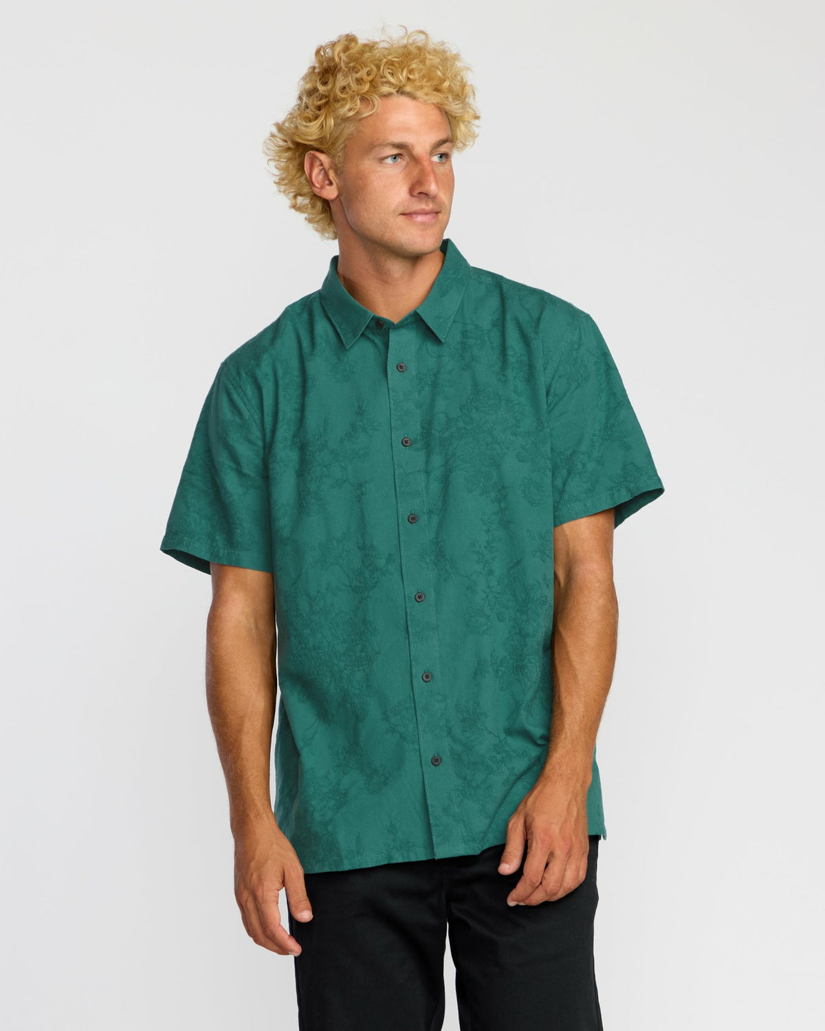 Sunshines Garage Short Sleeve Shirt - Teal | Billabong