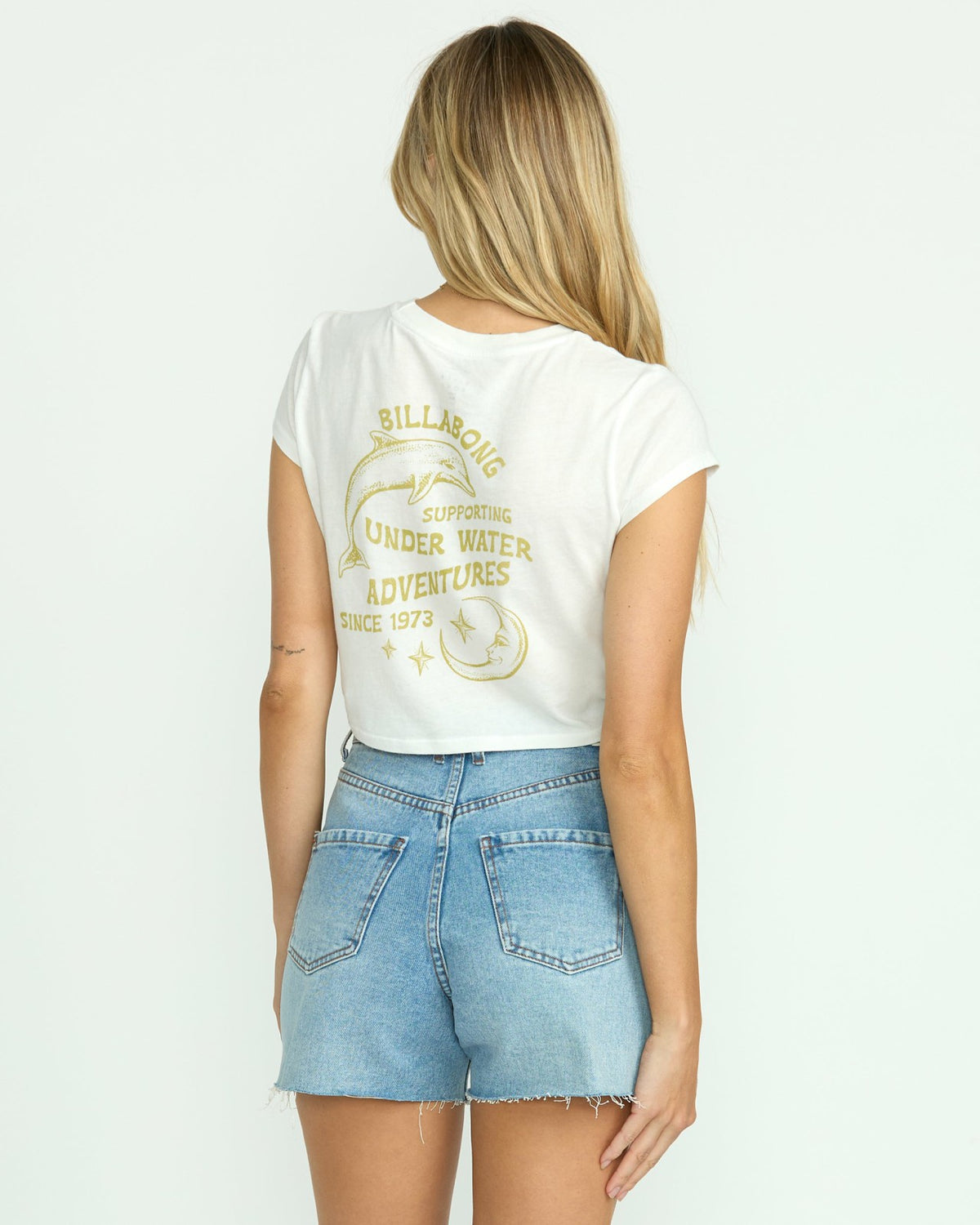 Sunshine Surf Babes Tee - Salt Crystal | Billabong