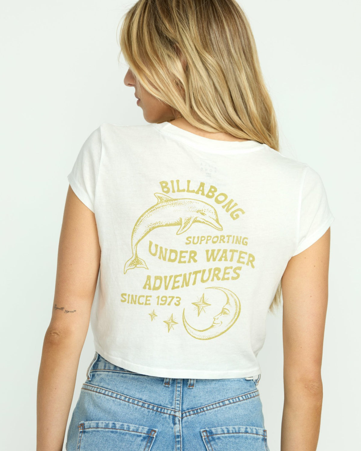Sunshine Surf Babes Tee - Salt Crystal | Billabong