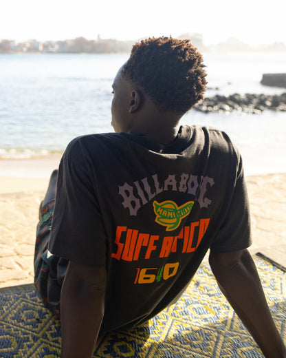 Billabong x Mami Wata Surf Africa Regular Tee - Washed Black | Billabong