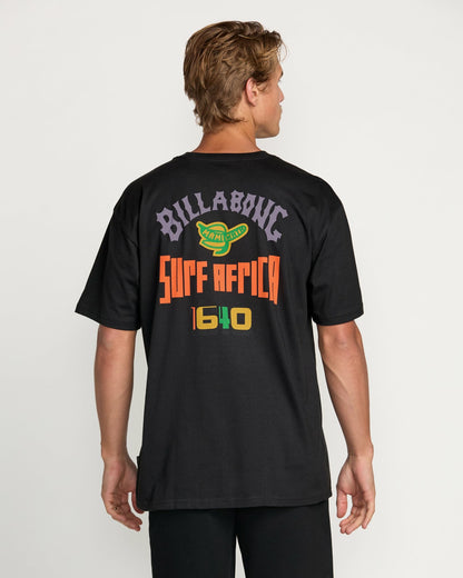 Billabong x Mami Wata Surf Africa Regular Tee - Washed Black | Billabong