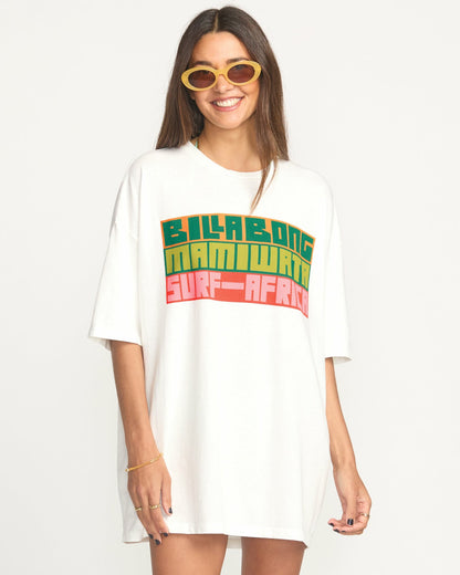 Billabong x Mami Wata Surf Africa Tee - Salt Crystal | Billabong