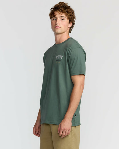 Surf Tour Hi Premium Short Sleeve T-Shirt - Dark Slate | Billabong