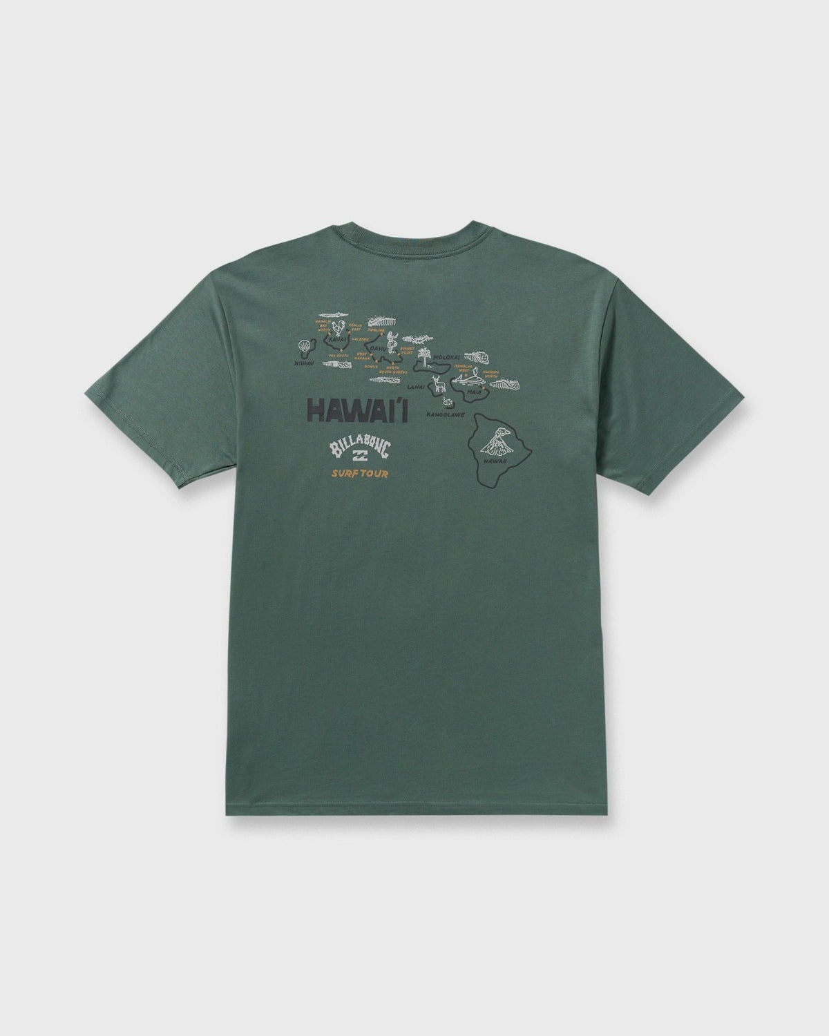 Surf Tour Hi Premium Short Sleeve T-Shirt - Dark Slate | Billabong