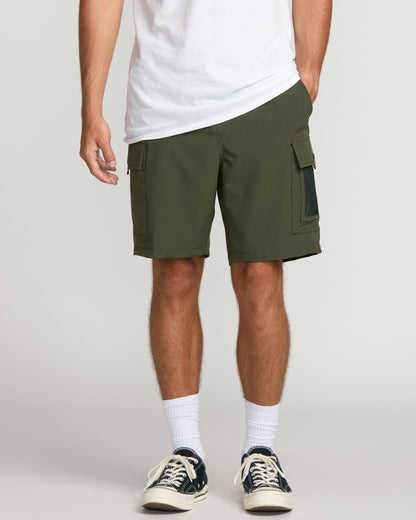 Surftrek Cargo Hybrid Shorts - Dark Military | Billabong