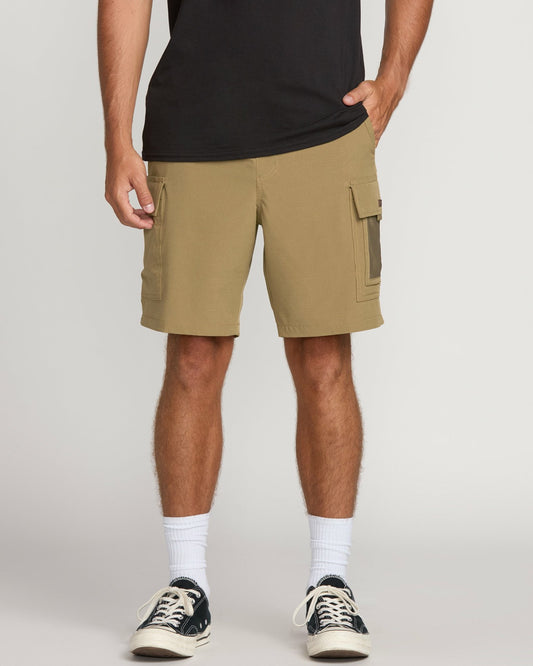 Surftrek Cargo Hybrid Shorts - Gravel | Billabong