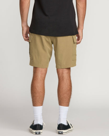 Surftrek Cargo Hybrid Shorts - Gravel | Billabong