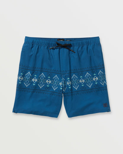 Surftrek Elastic Submersible 17" Hybrid Shorts - Deep Blue | Billabong