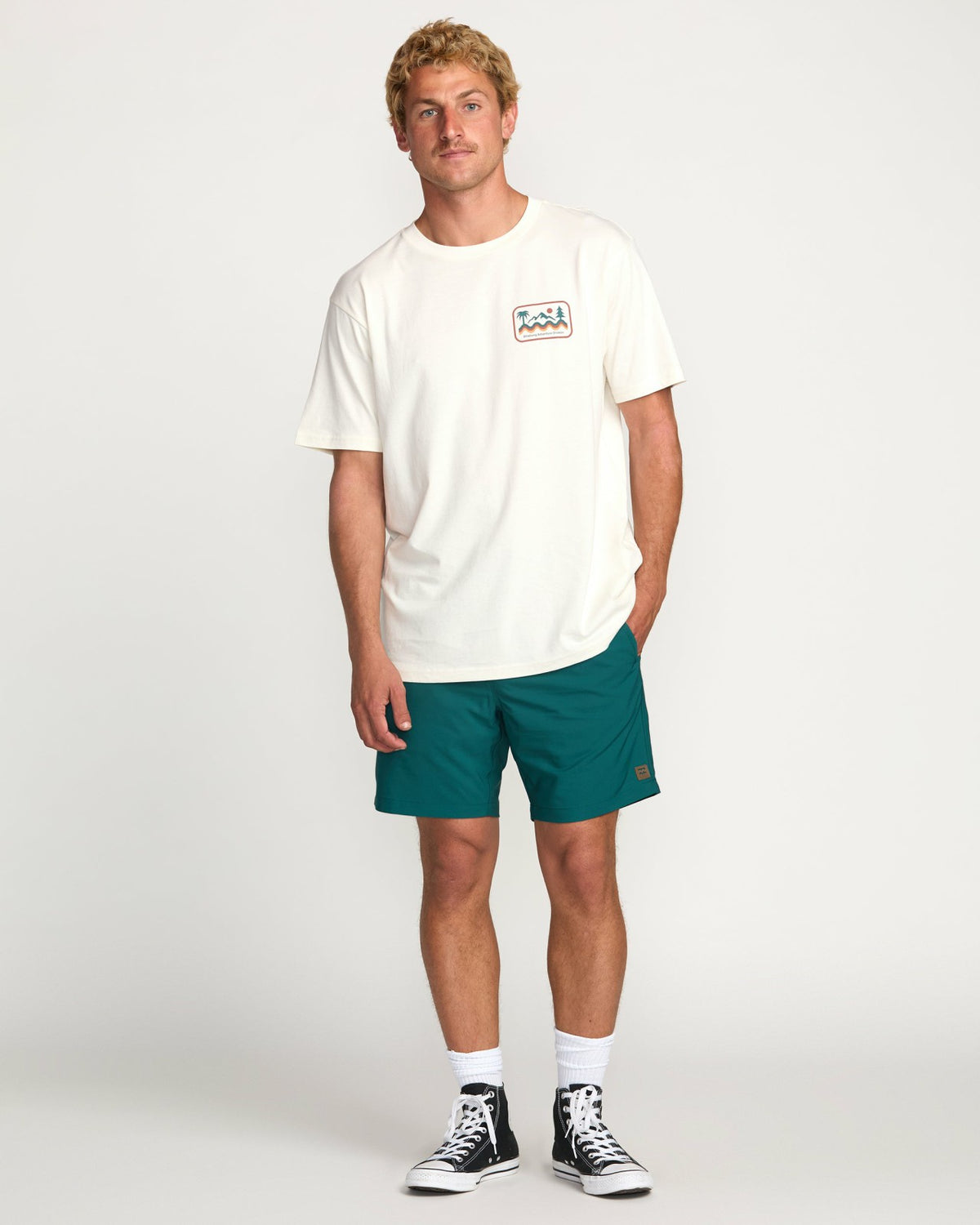 Surftrek Elastic Submersible 17" Hybrid Shorts - Marine | Billabong