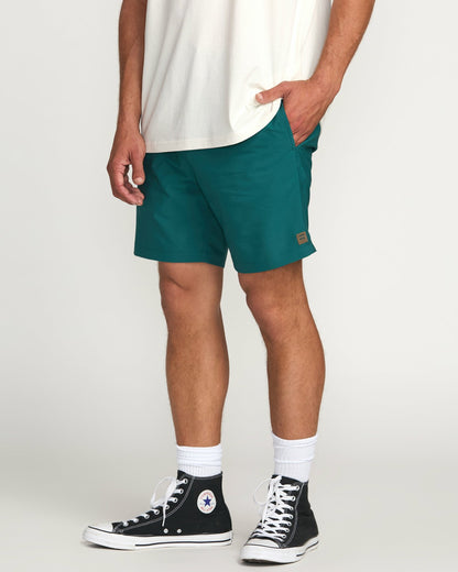 Surftrek Elastic Submersible 17" Hybrid Shorts - Marine | Billabong
