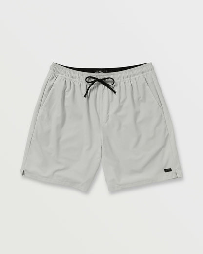 Surftrek Perforated Elastic 17" Hybrid Shorts - Silver | Billabong