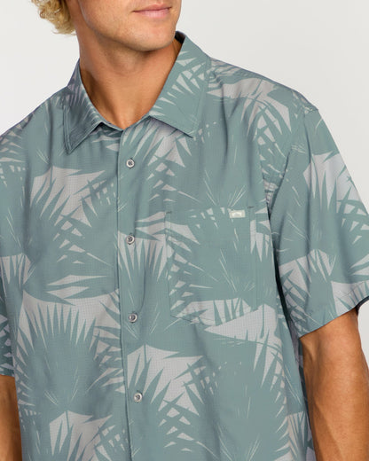 Surftrek Perf Short Sleeve Shirt - Sea Blue | Billabong