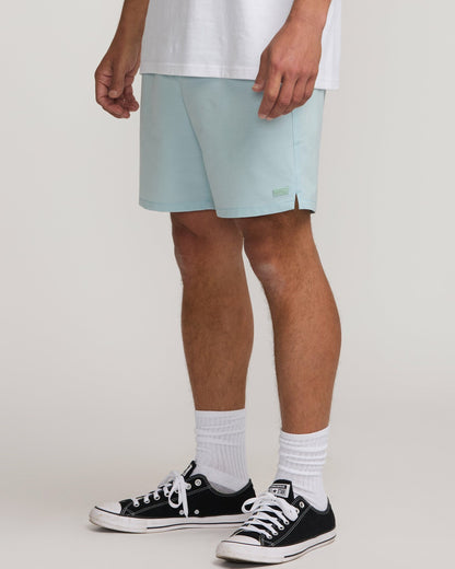 Surftrek Transit Elastic 17" Hybrid Shorts - Dusty Blue | Billabong