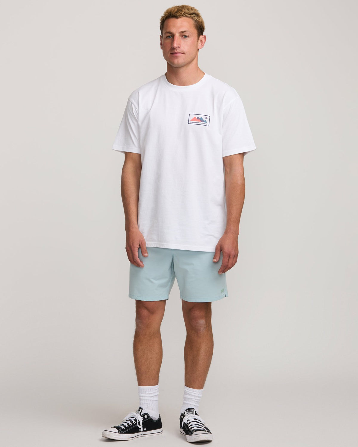 Surftrek Transit Elastic 17" Hybrid Shorts - Dusty Blue | Billabong