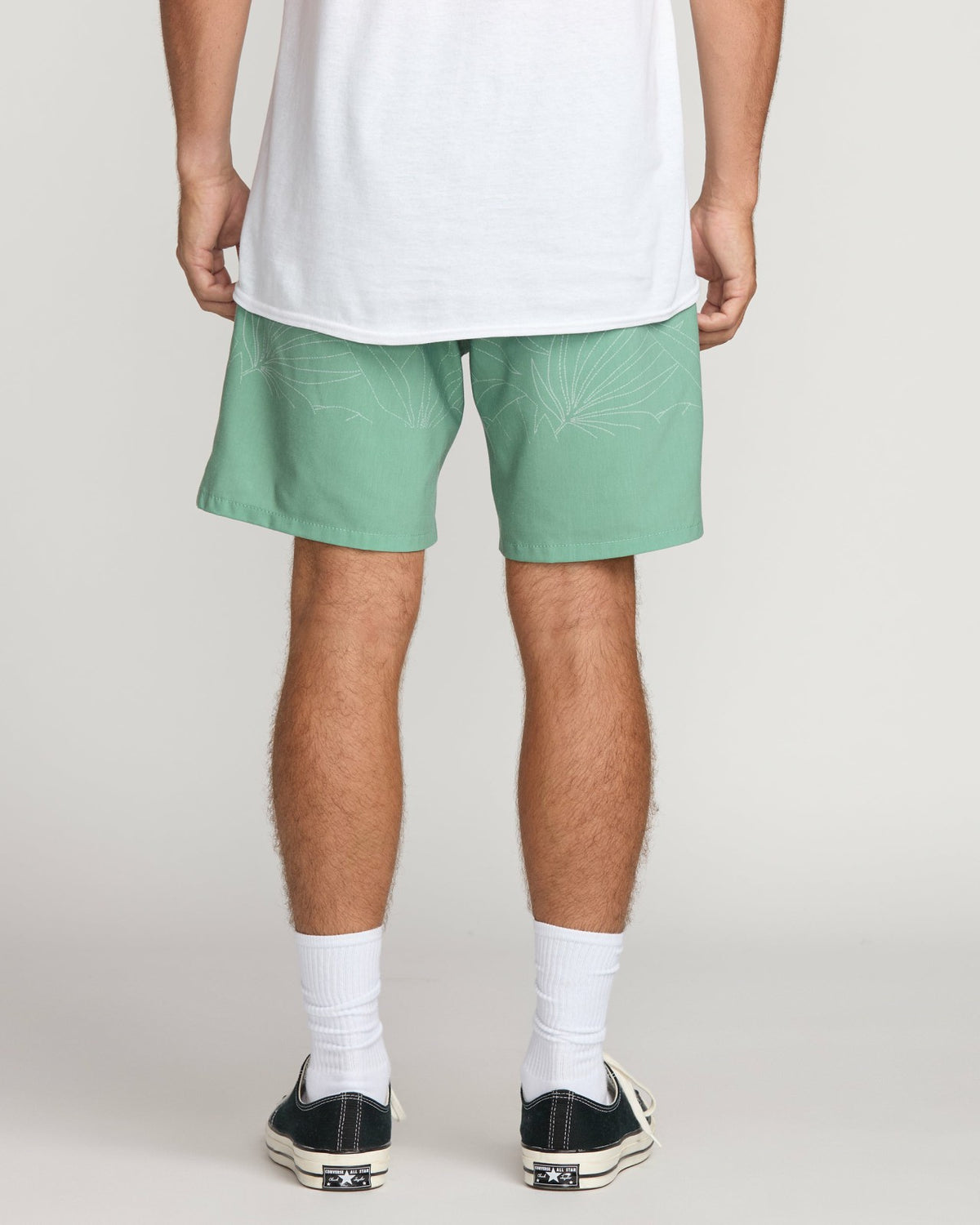 Surftrek Transit Elastic 17" Hybrid Shorts - Mist Green | Billabong