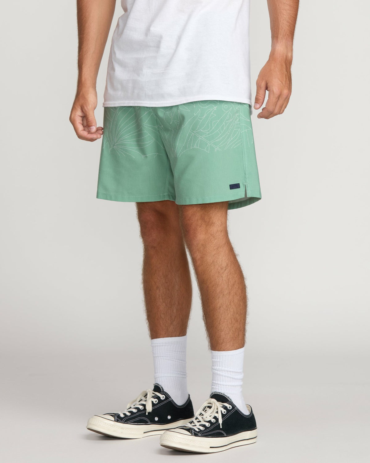 Surftrek Transit Elastic 17" Hybrid Shorts - Mist Green | Billabong