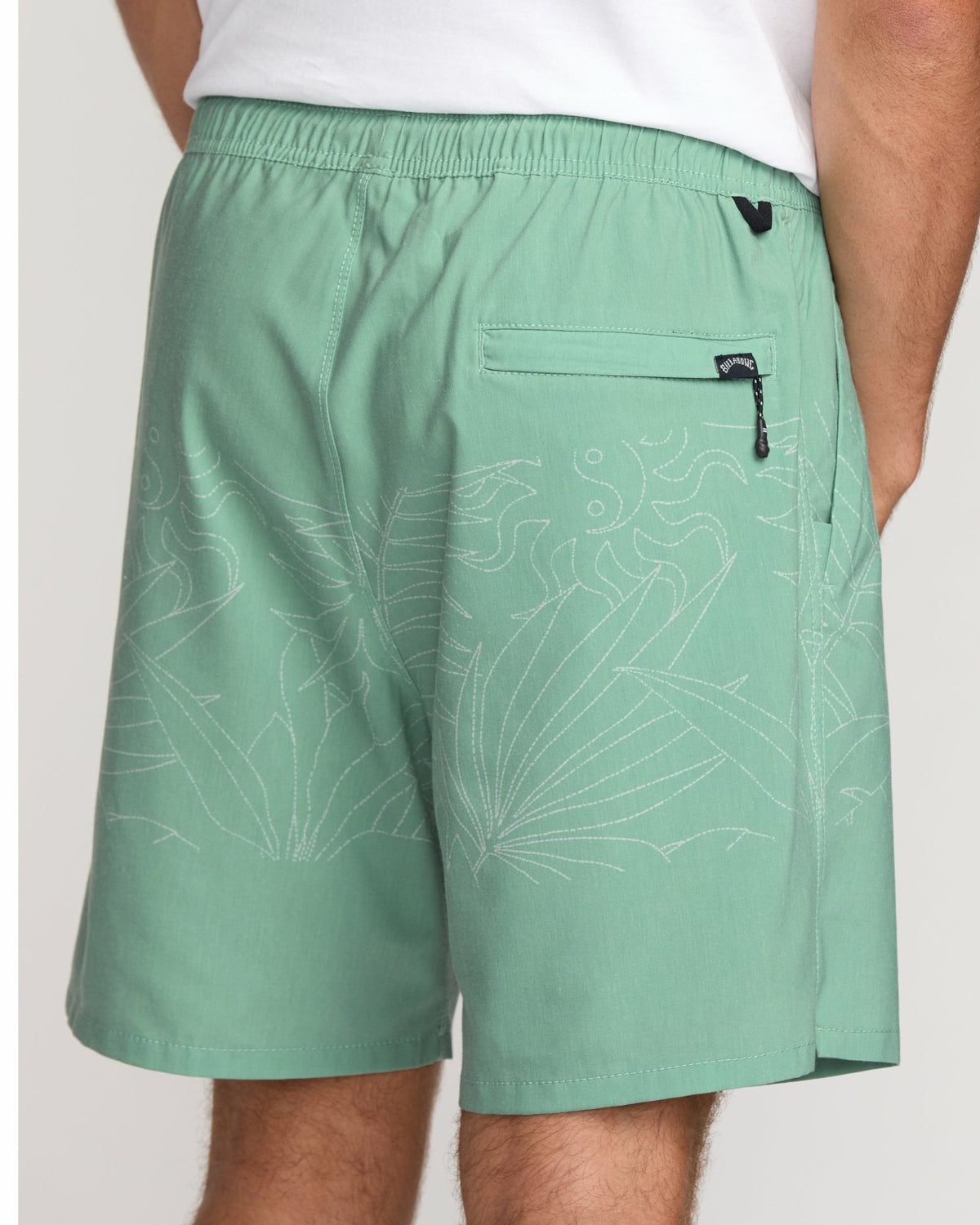 Surftrek Transit Elastic 17" Hybrid Shorts - Mist Green | Billabong