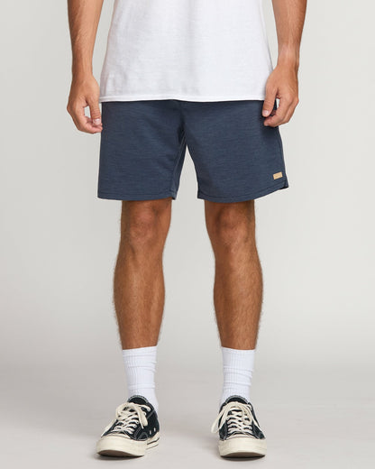Surftrek Transit Elastic 17" Hybrid Shorts - Navy | Billabong