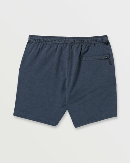 Surftrek Transit Elastic 17" Hybrid Shorts - Navy | Billabong