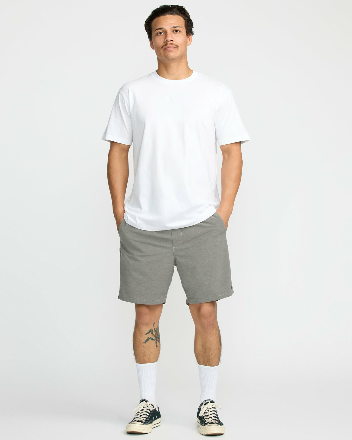 Surftrek Transit Elastic 17" Hybrid Shorts - Pewter | Billabong