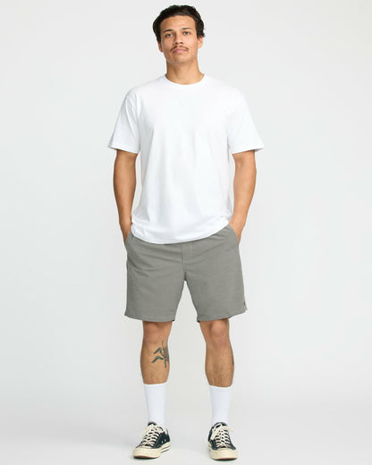 Surftrek Transit Elastic 17" Hybrid Shorts - Pewter | Billabong