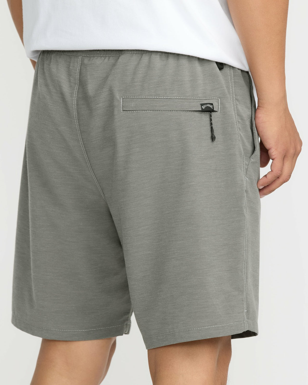 Surftrek Transit Elastic 17" Hybrid Shorts - Pewter | Billabong