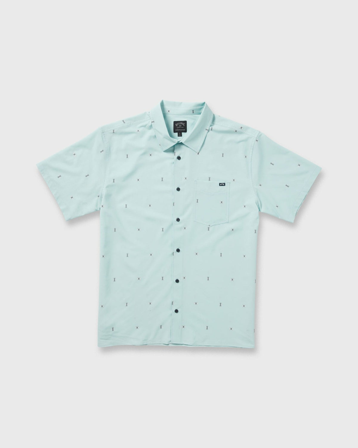 Surftrek Transit Short Sleeve Shirt - Dusty Blue | Billabong