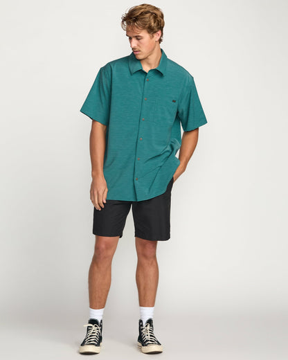 Surftrek Transit Short Sleeve Shirt - Marine | Billabong