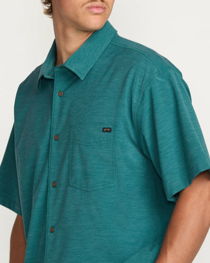 Surftrek Transit Short Sleeve Shirt - Marine | Billabong