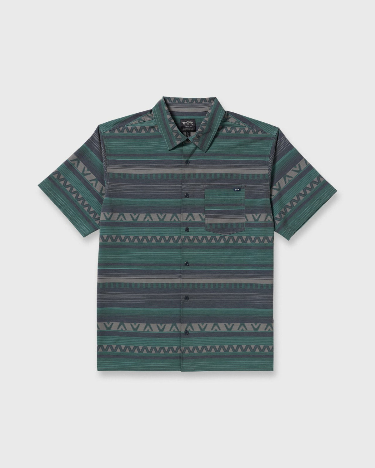 Surftrek Transit Short Sleeve Shirt - Navy | Billabong