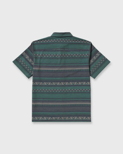 Surftrek Transit Short Sleeve Shirt - Navy | Billabong