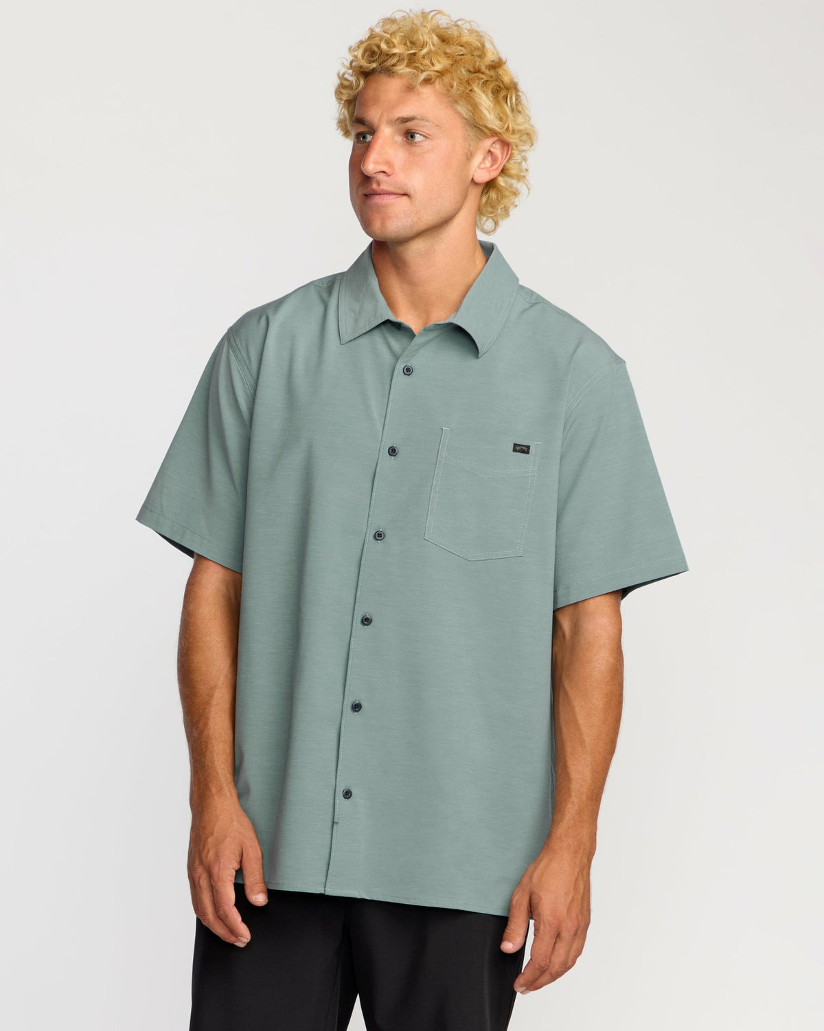 Surftrek Transit Short Sleeve Shirt - Sea Blue | Billabong