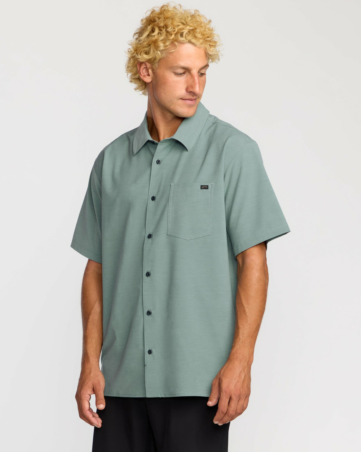 Surftrek Transit Short Sleeve Shirt - Sea Blue | Billabong