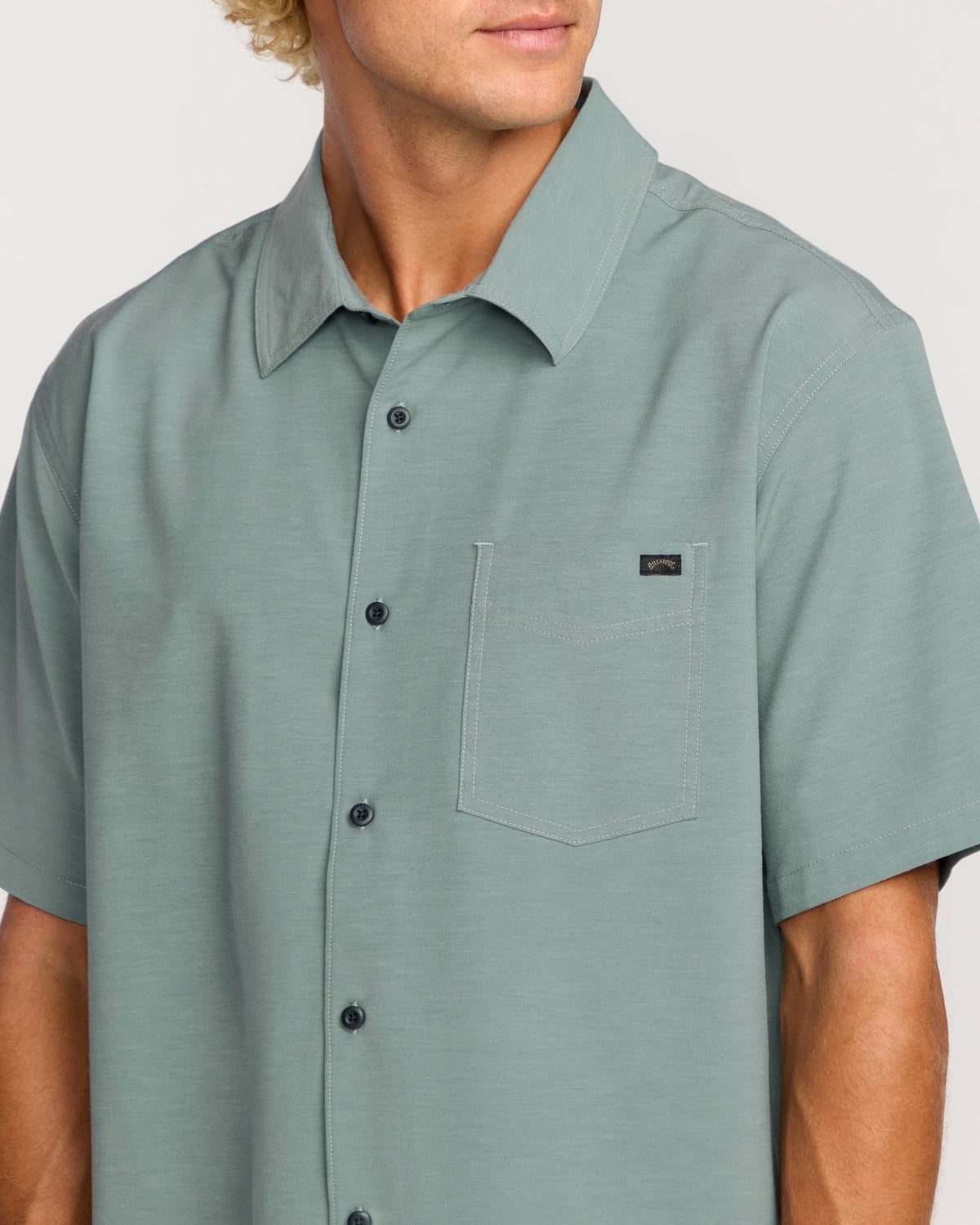 Surftrek Transit Short Sleeve Shirt - Sea Blue | Billabong