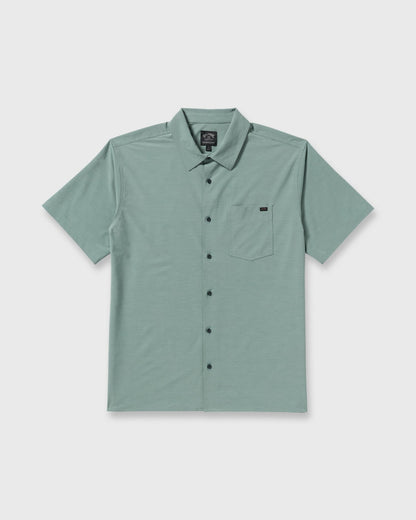 Surftrek Transit Short Sleeve Shirt - Sea Blue | Billabong