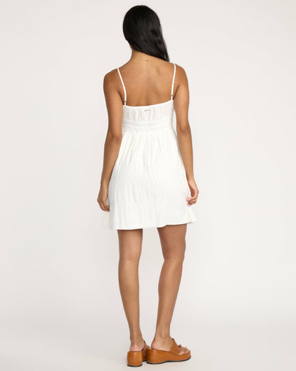 Sweet On You Mini Dress - Salt Crystal | Billabong
