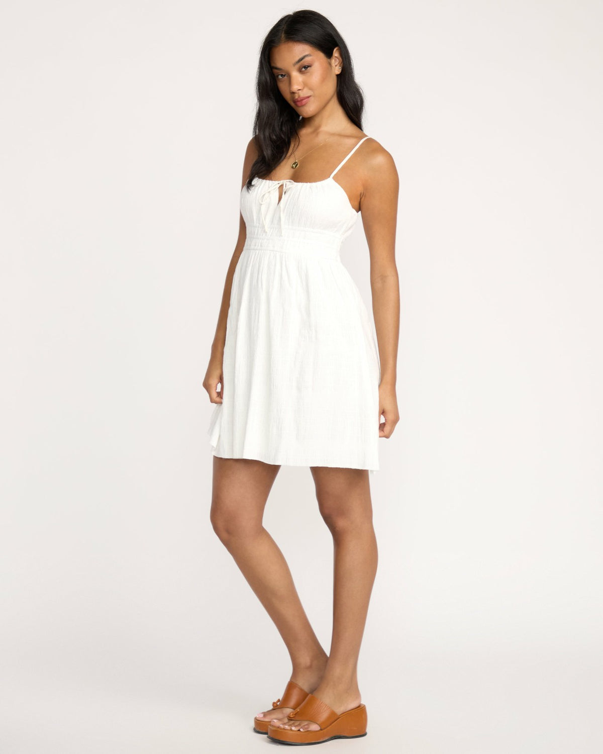Sweet On You Mini Dress - Salt Crystal | Billabong