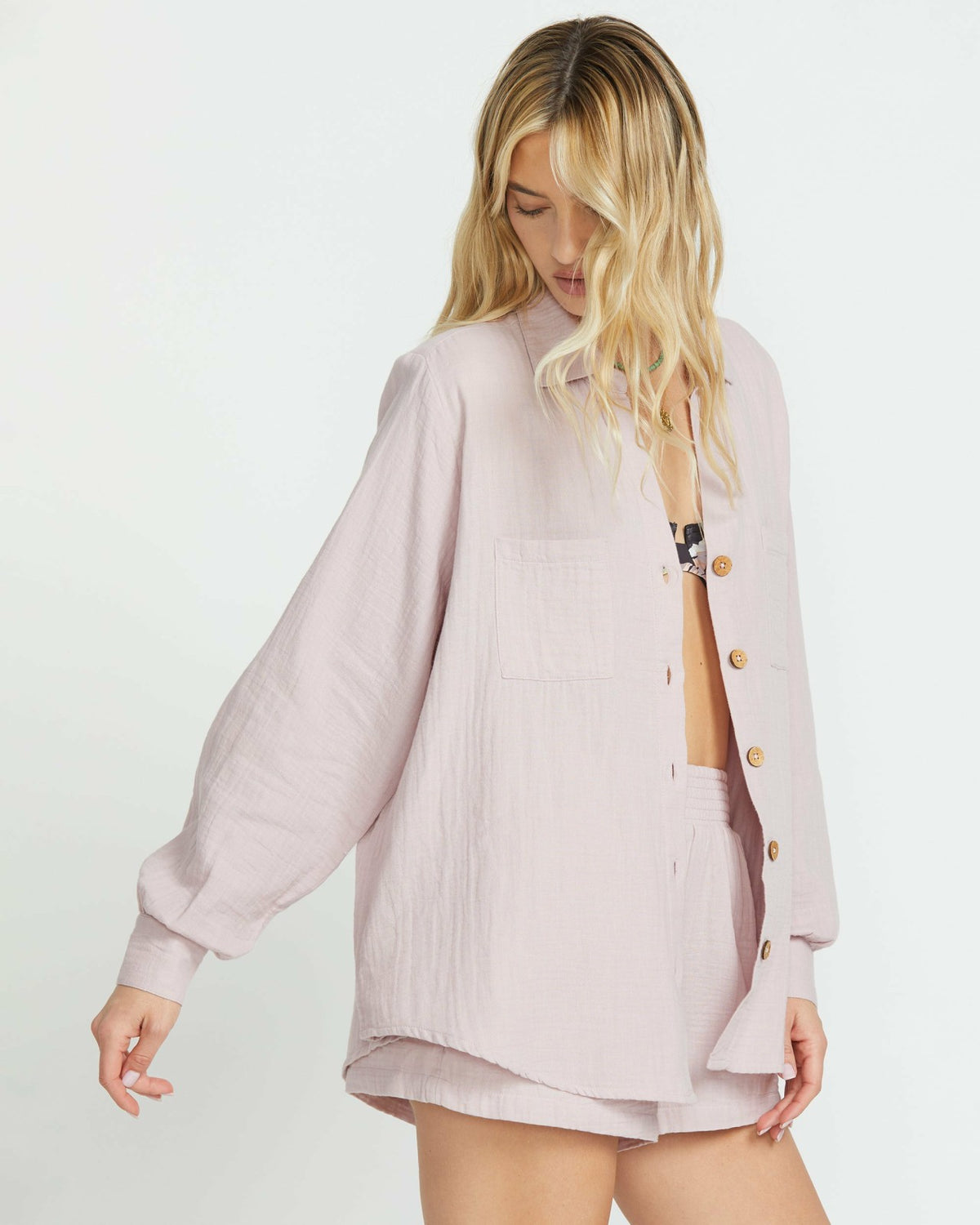 Sweet Swell Long Sleeve Shirt - Haze | Billabong