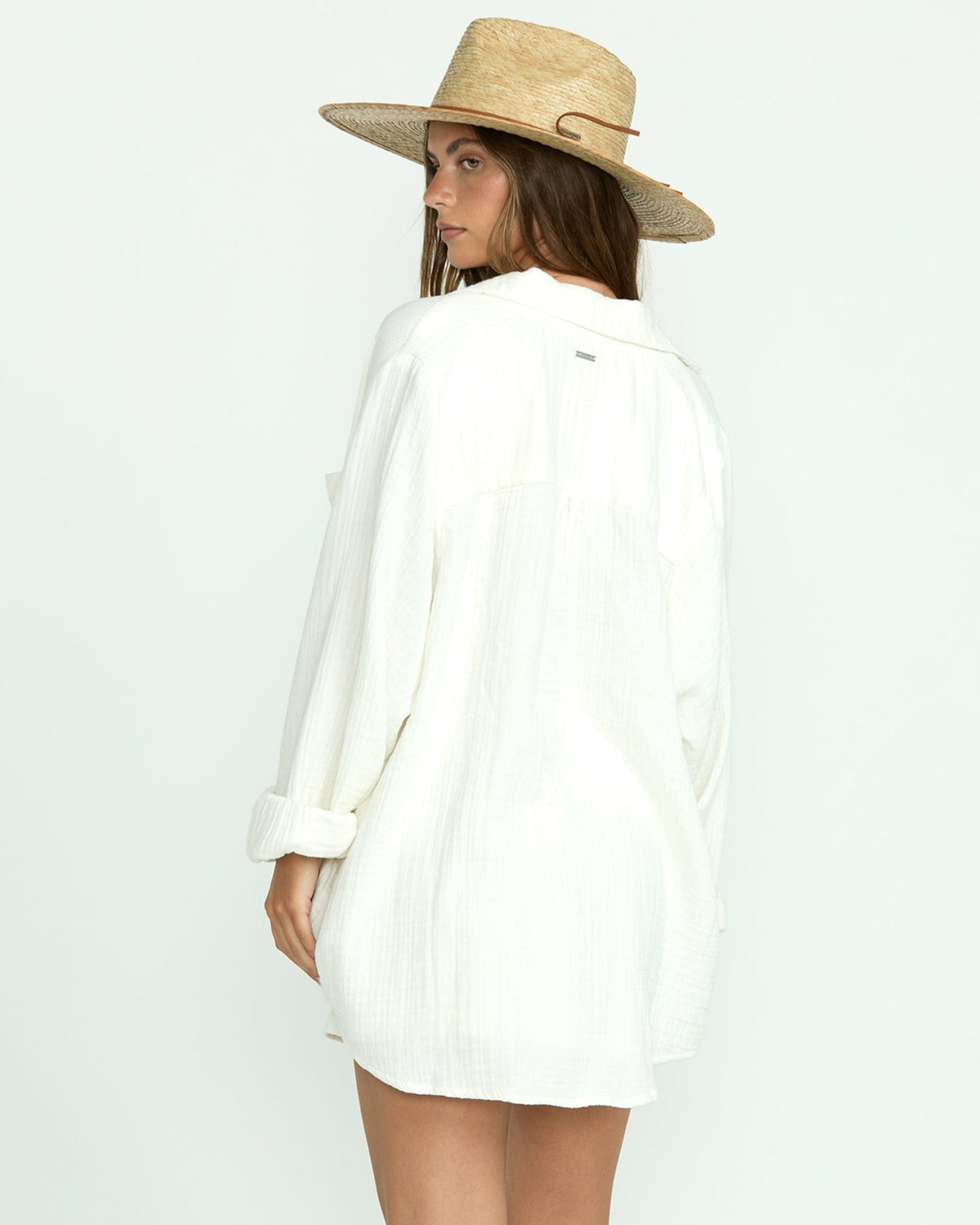 Sweet Swell Long Sleeve Shirt - Salt Crystal | Billabong
