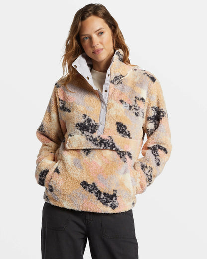 Switchback Mock Neck Fleece - Summer Rain | Billabong