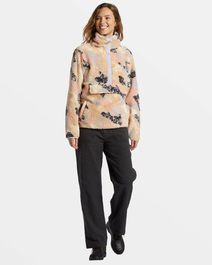 Switchback Mock Neck Fleece - Summer Rain | Billabong