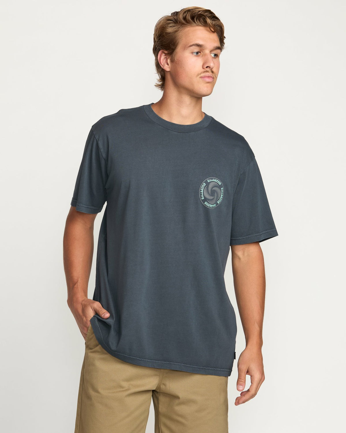 Swivel Premium Wave Wash Tee - Aged Indigo | Billabong