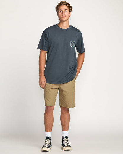 Swivel Premium Wave Wash Tee - Aged Indigo | Billabong
