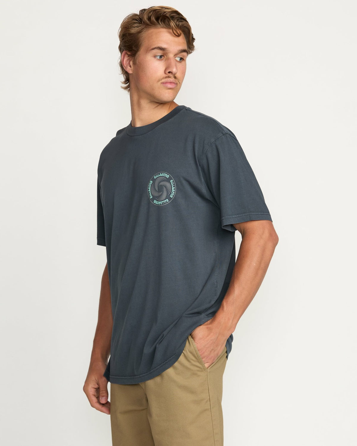 Swivel Premium Wave Wash Tee - Aged Indigo | Billabong